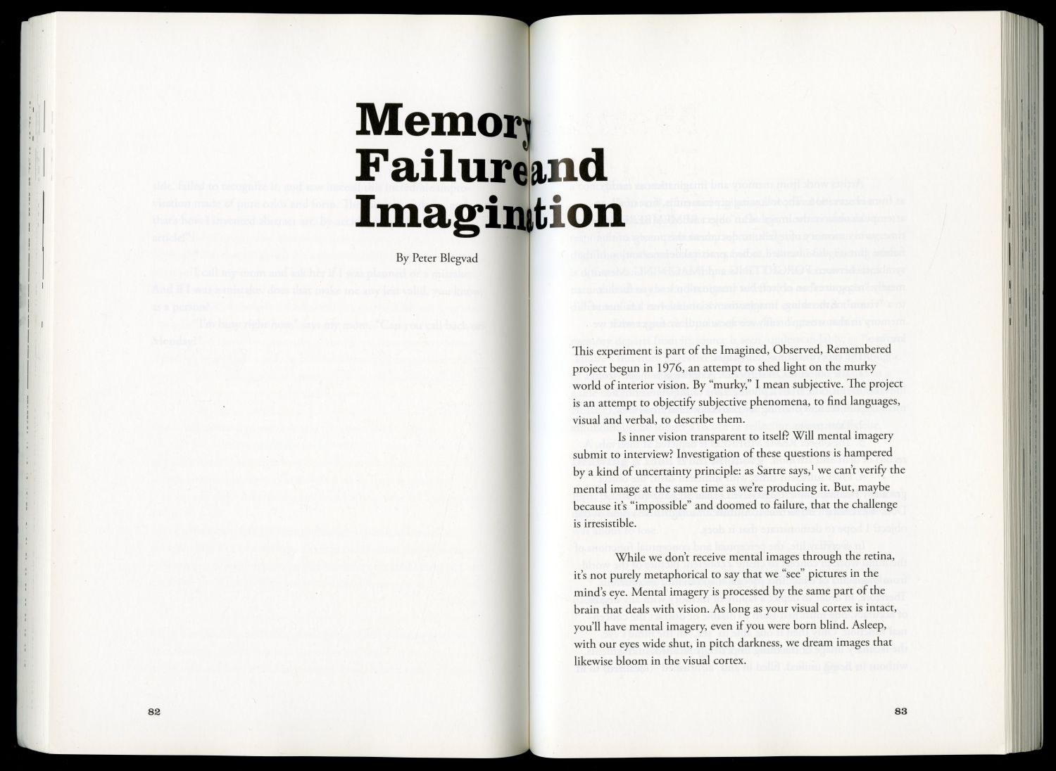 『Design Disasters: Great Designers Fabulous Failures & Lessons Learned』ブレグヴァドのページ冒頭